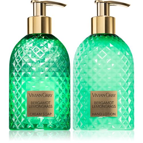 Gemstone Bergamot & Lemongras Geschenkset für die Hände 2x300 ml - Vivian Gray - Modalova