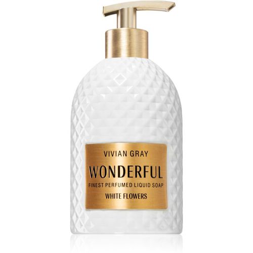 Wonderful White Flowers luxuriöse Flüssigseife für die Hände 500 ml - Vivian Gray - Modalova