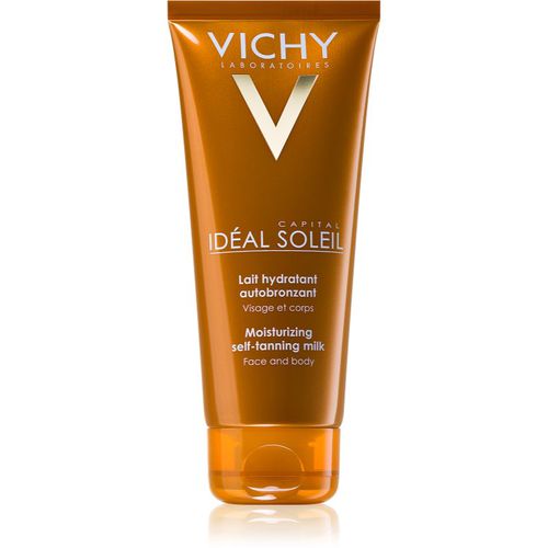 Capital Soleil latte autoabbronzante idratante per viso e corpo 100 ml - Vichy - Modalova