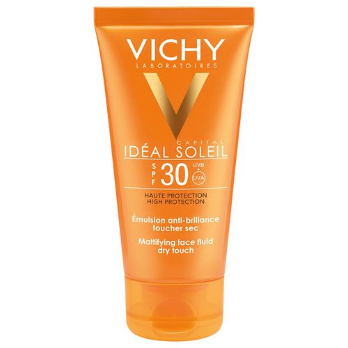 Capital Soleil lozione protettiva opacizzante per il viso SPF 30 50 ml - Vichy - Modalova