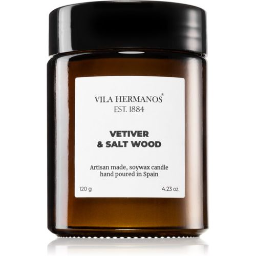 Apothecary Vetiver & Salt Wood vela perfumada 120 g - Vila Hermanos - Modalova