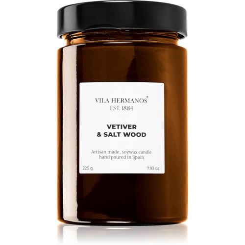 Apothecary Vetiver & Salt Wood vela perfumada 225 g - Vila Hermanos - Modalova