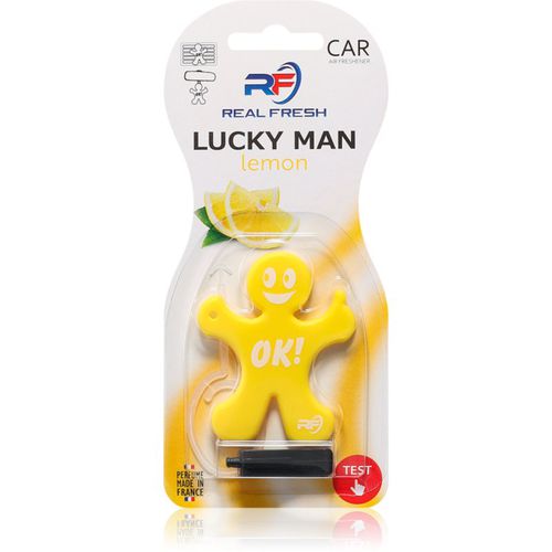 Real Fresh Lucky Man Lemon ambientador de coche para ventilación 1 ud - VINOVE - Modalova