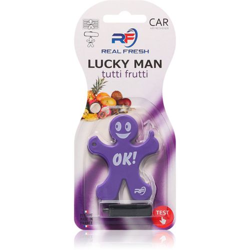 Real Fresh Lucky Man Tutti Frutti ambientador de coche para ventilación 1 ud - VINOVE - Modalova