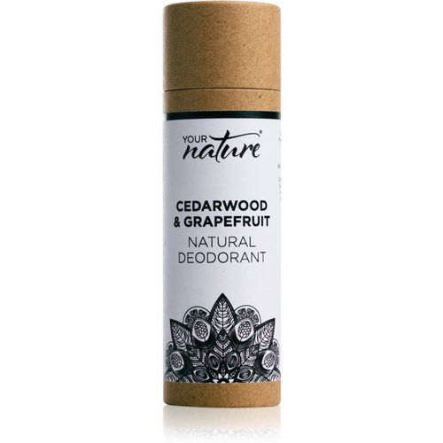 Natural Deodorant deodorante solido Cedarwood & Grapefruit 70 g - Your Nature - Modalova