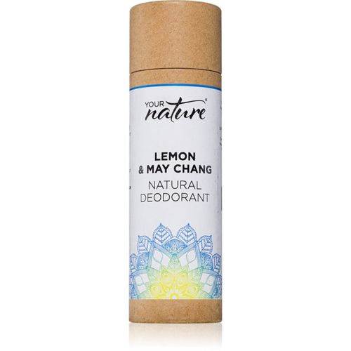 Natural Deodorant deodorante solido Lemon & May Chang 70 g - Your Nature - Modalova