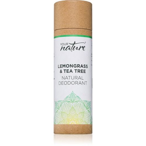 Natural Deodorant desodorante en barra Lemongrass & Tea Tree 70 g - Your Nature - Modalova