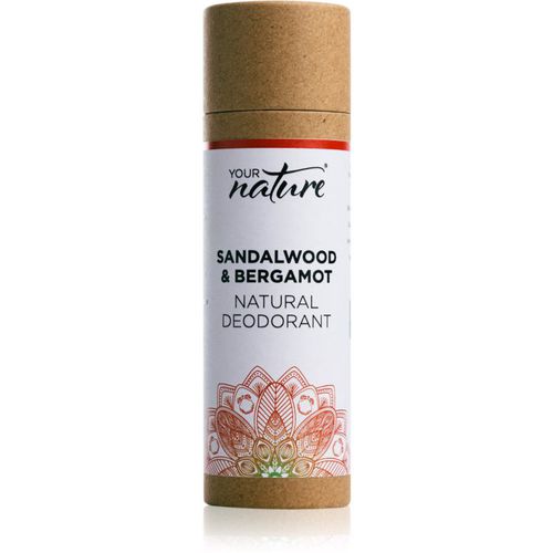 Natural Deodorant deodorante solido Sandalwood & Bergamot 70 g - Your Nature - Modalova