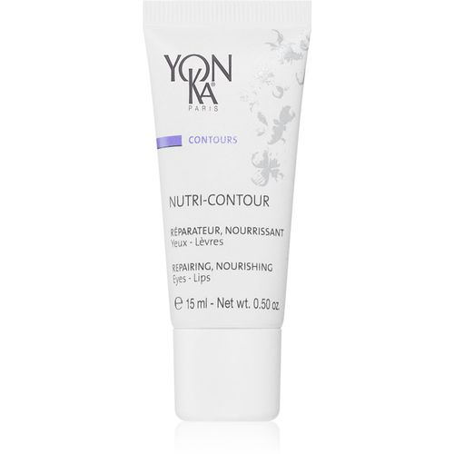 Nutri-Contour crema nutriente rigenerante per il contorno occhi e le labbra 15 ml - Yon-Ka - Modalova