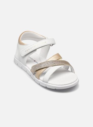 Sandales et nu-pieds VELCRO SANDAL WHITE/GOLD pour Enfant - Tommy Hilfiger - Modalova