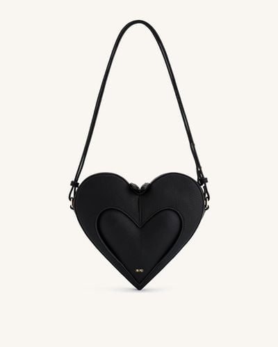 Borsa a tracolla a forma di cuore Francisca - Nero - JW PEI - Modalova