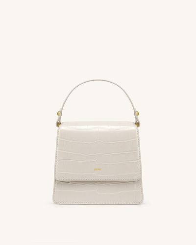 The Fae Top Handle Borsa - Ivory Cocco - JW PEI - Modalova