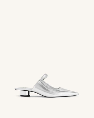 Helena Durchbrochene Mules - Silber - JW PEI - Modalova
