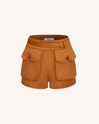 Abigail High-Waisted Utility-Shorts - Braun - JW PEI - Modalova