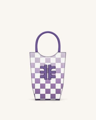 FEI Gradient Checkerboard Handytasche - Lila - JW PEI - Modalova