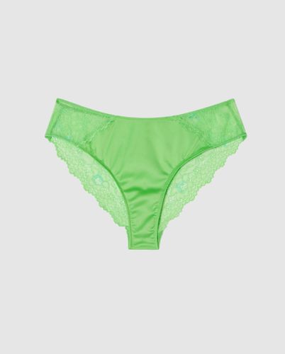 Lace Satin Cheeky | Panties - Panties / Cheeky - Understatement - Modalova