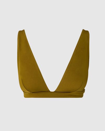 Plunge Bikini Top - | Swimwear - Swim Tops / Bikini Top - ECONYL® Regenerated Polyamide - Understatement - Modalova