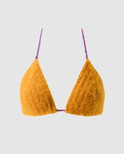 Knitted Triangle Bralette / - | Bralettes - / Bralettes / Triangle Bralett - Understatement - Modalova