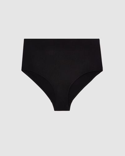 Highwaist Bikini Briefs - | Swimwear - Swim Bottoms / Bikini Briefs - ECONYL® Regenerated Polyamide - Understatement - Modalova