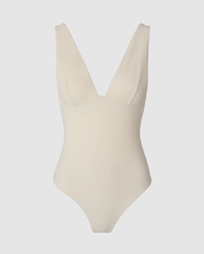 Plunge Swimsuit - | Swimwear - Swimsuits / Swimsuit - ECONYL® Regenerated Polyamide - Understatement - Modalova