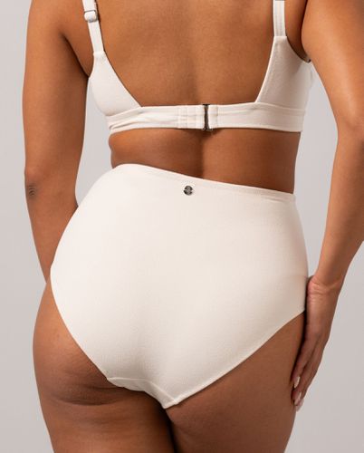 Highwaist Bikini Briefs | Swimwear - Swim Bottoms / Bikini Briefs - ECONYL® Regenerated Polyamide - Understatement - Modalova