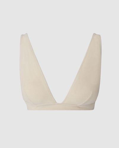 Plunge Bikini Top - | Swimwear - Swim Tops / Bikini Top - ECONYL® Regenerated Polyamide - Understatement - Modalova