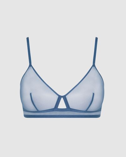 Mesh Cut-Out Triangle Bralette | Bralettes - Bralettes / Triangle Bralette - Polyamide - Understatement - Modalova