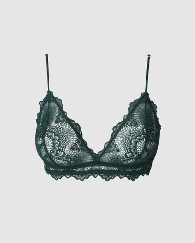 Lace Triangle Bralette - | Bralettes - Understatement - Modalova