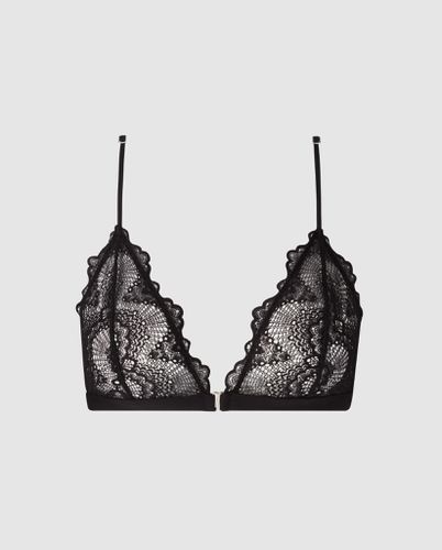 Lace Racerback Triangle Bralette - Understatement - Modalova