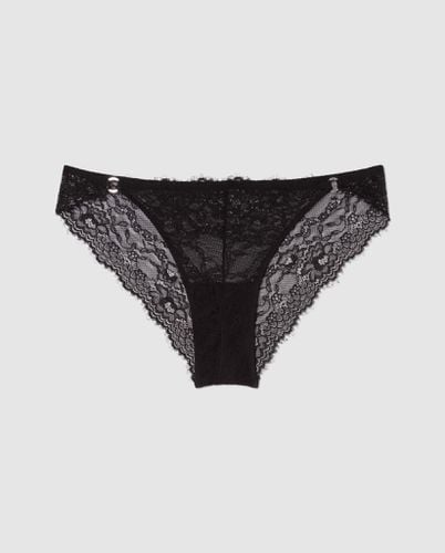 Lace Crotchless Tanga Briefs | Panties - Panties / Briefs - Understatement - Modalova