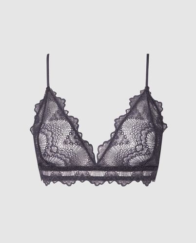 Lace Triangle Bralette | Bralettes - Bralettes / Triangle Bralette - Polyamide - Understatement - Modalova