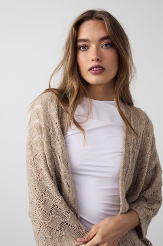 Luca Knit Cardigan Oyster - Noella - Modalova