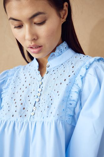 Jaelynn Blouse Light Blue - Noella - Modalova