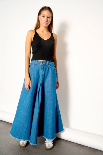 Maverick Denim Skirt Vintage Wash - Noella - Modalova