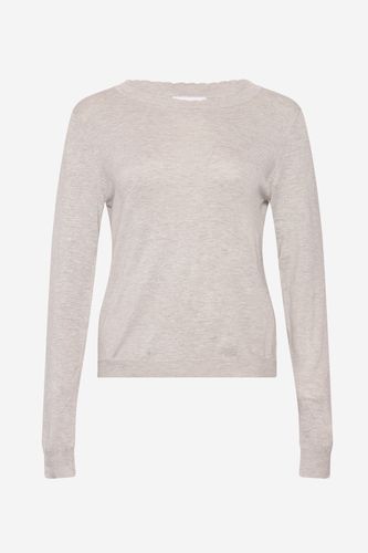 Ayla Knit Sweater Grey - Noella - Modalova