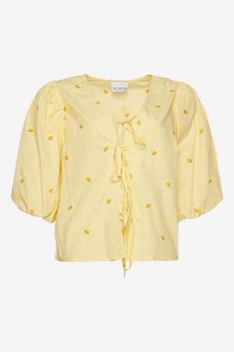 Asia SS Shirt Pale Yellow W/ Flower - Noella - Modalova