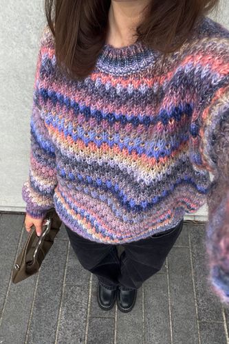 Gio Knit Sweater Rainbow Mix - Noella - Modalova