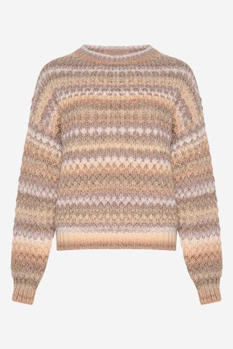 Gio Knit Sweater Sand Mix Lurex - Noella - Modalova