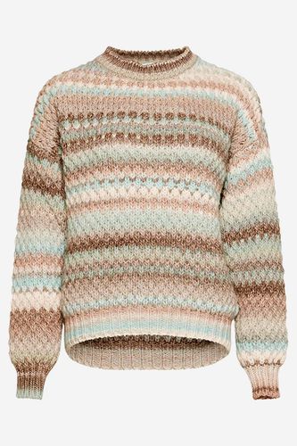 Gio Knit Sweater Beige Mix - Noella - Modalova