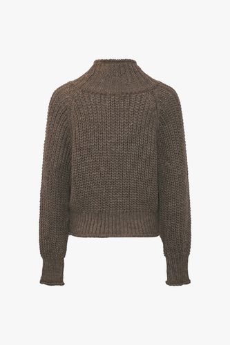 Kissie Knit Mud Melange - Noella - Modalova