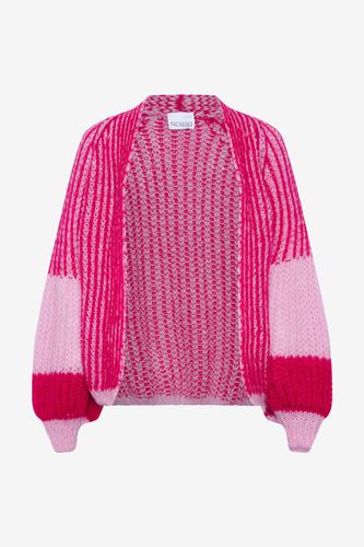 Liana Knit Cardigan Pink Bubblegum - Noella - Modalova