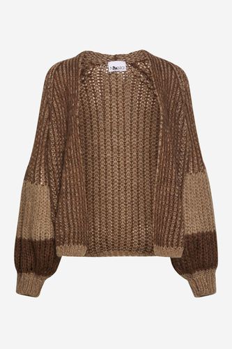 Liana Knit Cardigan Brown/Camel - Noella - Modalova