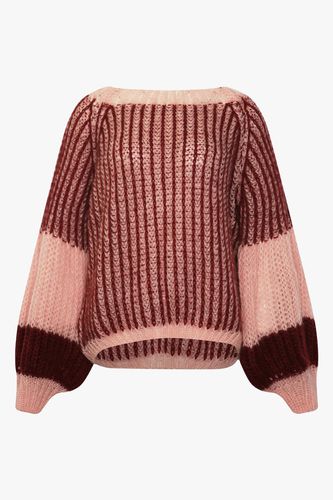 Liana Knit Sweater Rust Blush Combo - Noella - Modalova