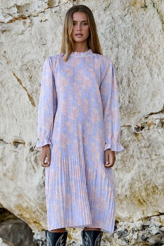 Rebecca Long Dress Lavender/Apricot Print - Noella - Modalova