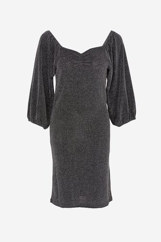 Diana Dress Nylon Black/silver Lurex - Noella - Modalova