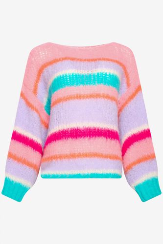 Ella Knit Sweater Rose/Blue/Lilac Mix - Noella - Modalova