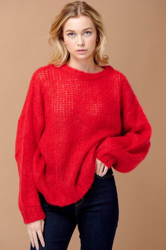 Delta Knit Sweater Poppy Red - Noella - Modalova