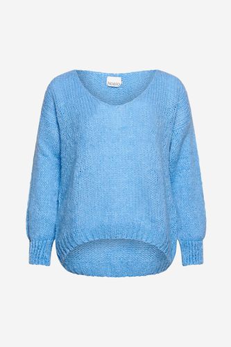 Fora Knit V-neck Sweater Blue - Noella - Modalova