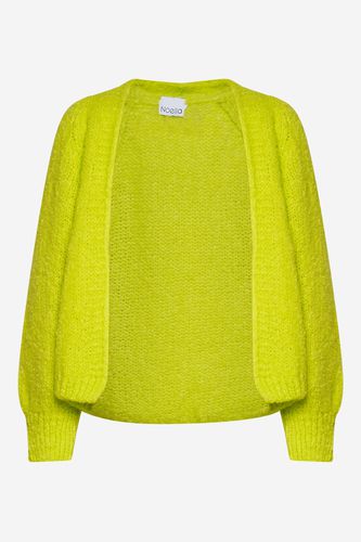 Fora Knit Cardigan Neon Yellow - Noella - Modalova