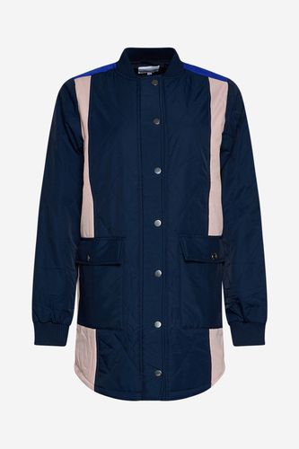 Kumi Quilt Jacket Contrast Navy - Noella - Modalova